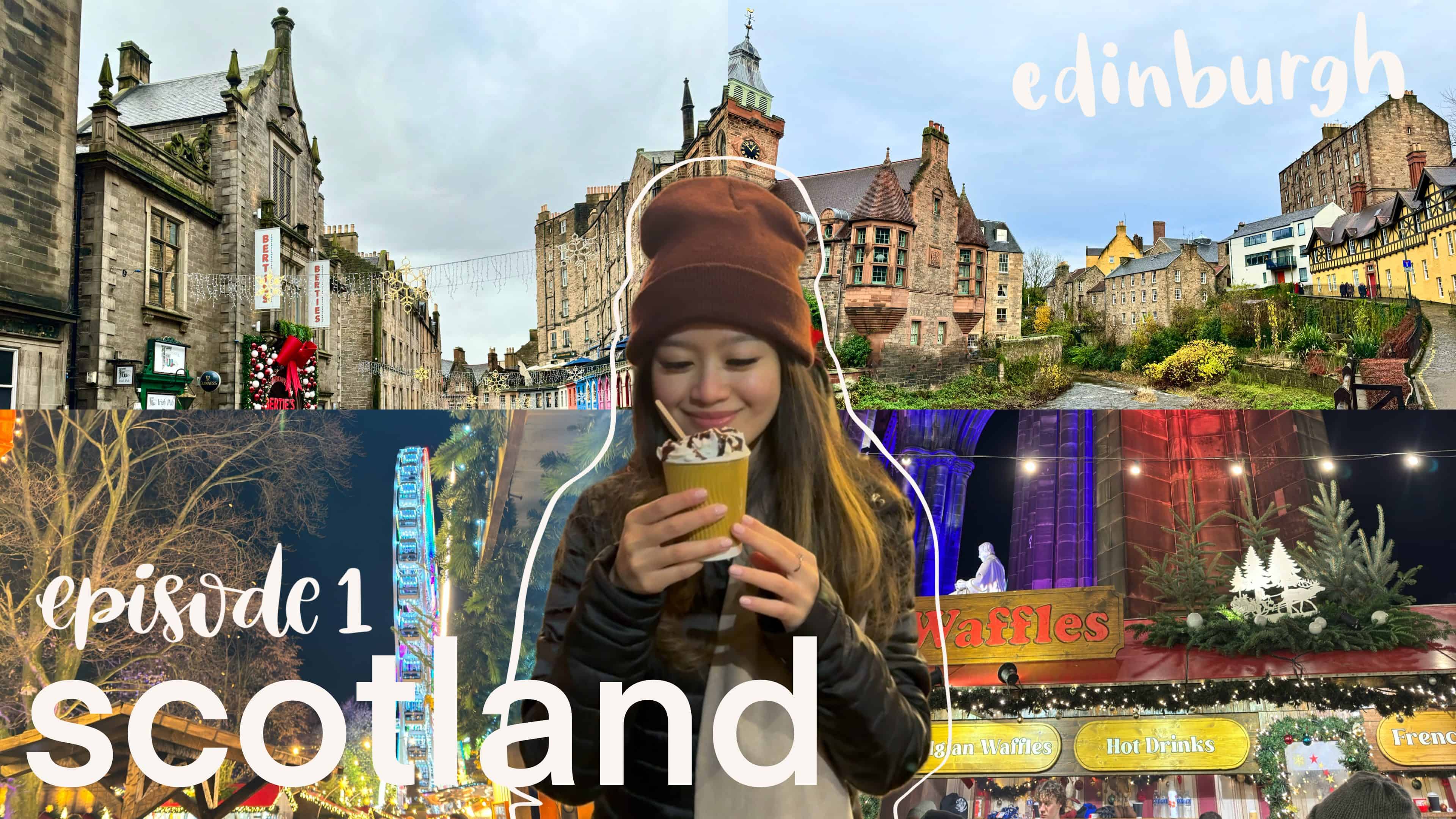 Vlog #3: Scotland Travel Part 1 – Edinburgh Vlog